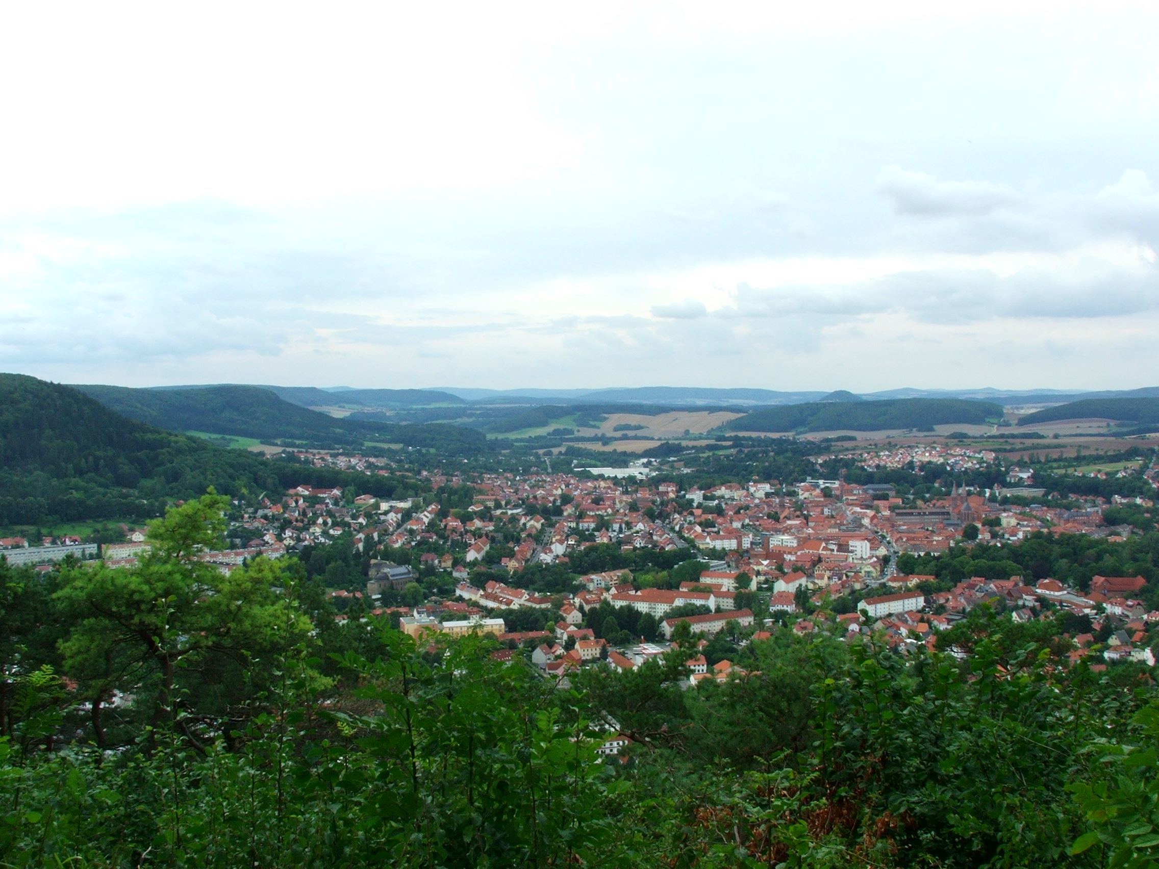 Blick auf Heiligenstadt vom Dünkreuz